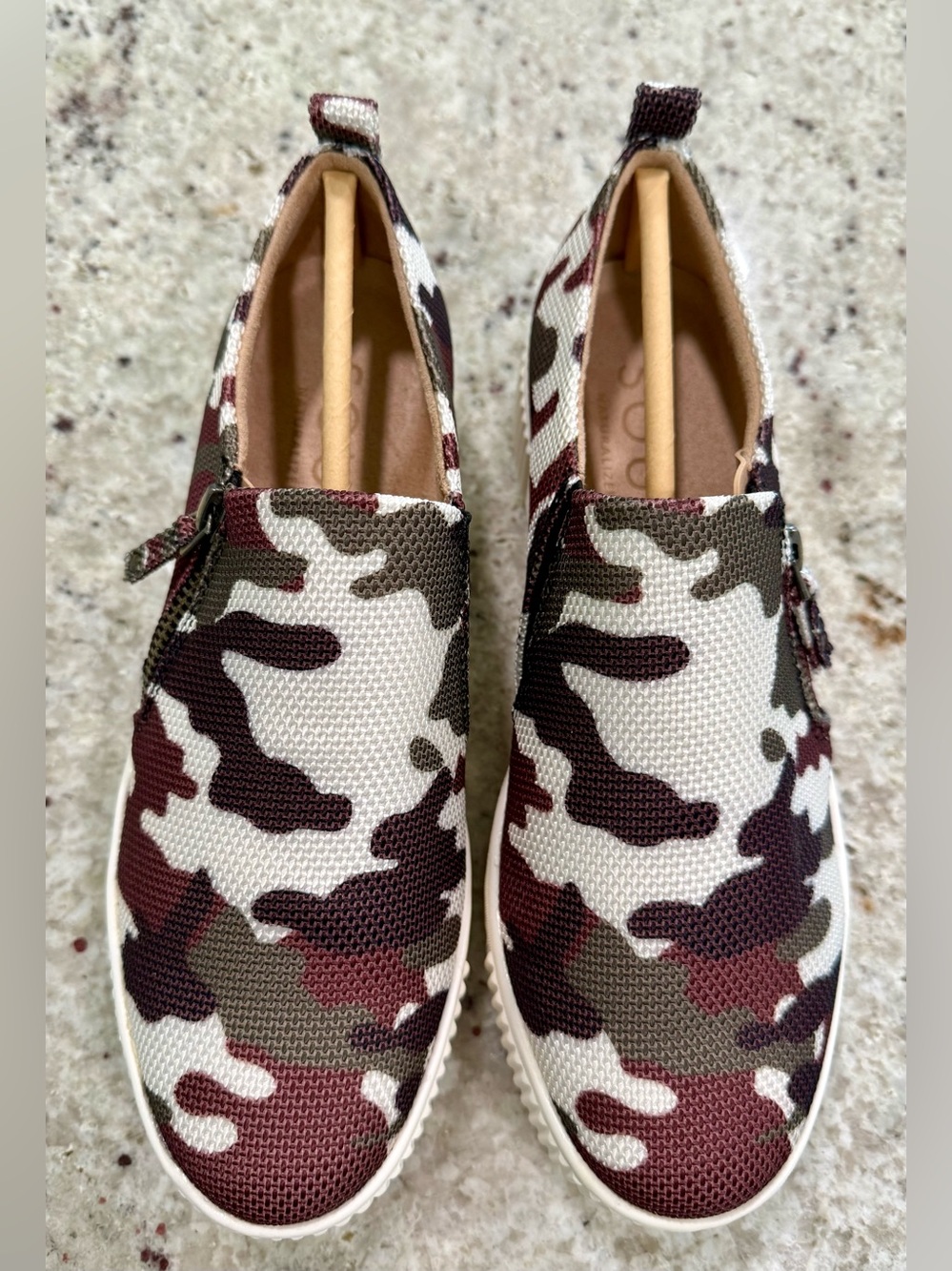 SOUL Naturalizer Women's Camo Slip-On Sneakers (NEW)